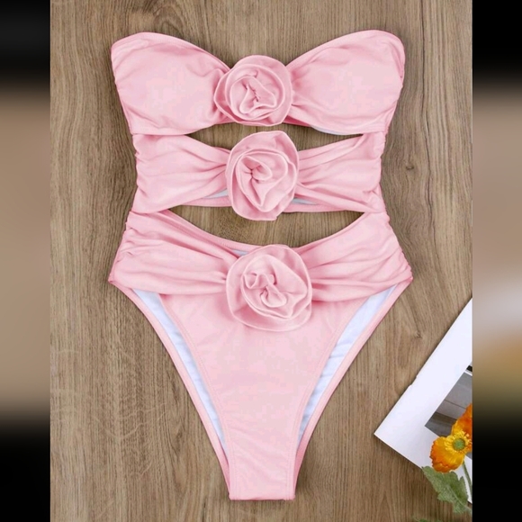 SHEIN Other - Viral One Piece Flower Swimsuit